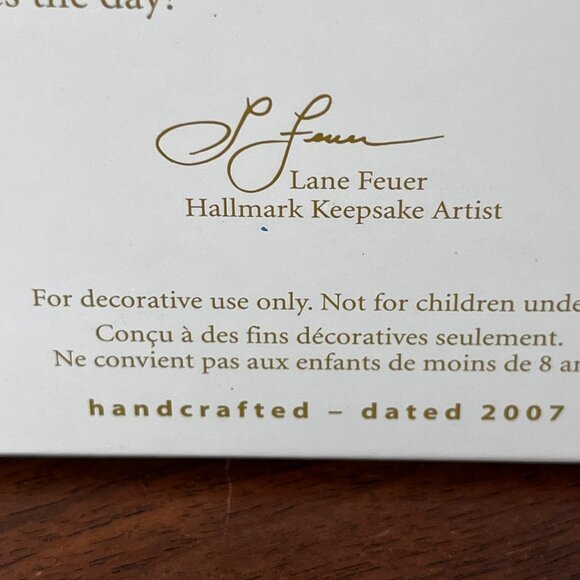 Like New Hallmark Ornament "Ralphie Parker Saves the Day" A Christmas Story 2007 - Picture 9 of 14